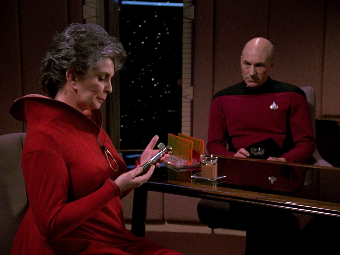 Picard com a Almirante