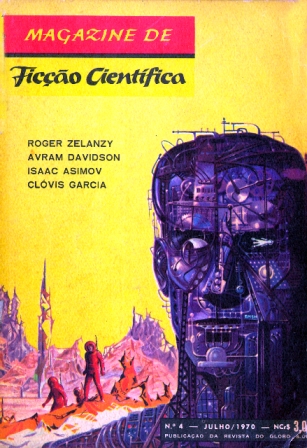 Edição de Magazine de Ficção Científica, de 1970